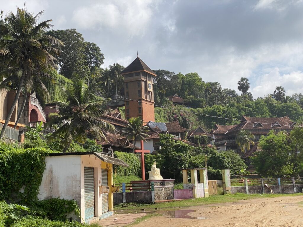 Am Strand in Kerala
