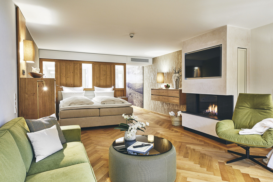 junior suite im hotel deimann mit sylishem interieur
