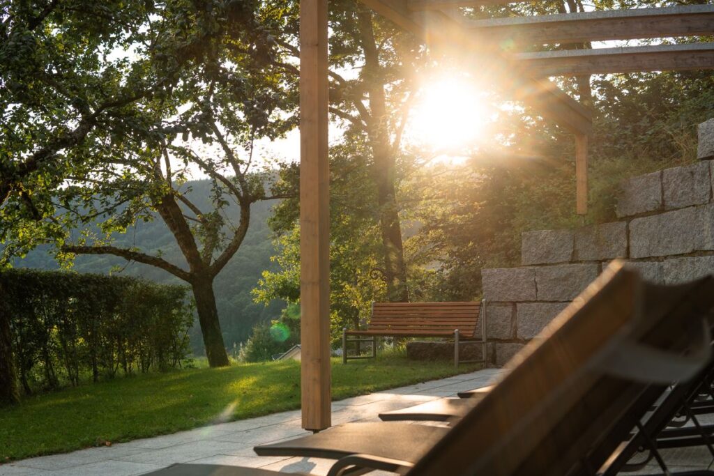 Garten im ElzLand Hotel Pfauen