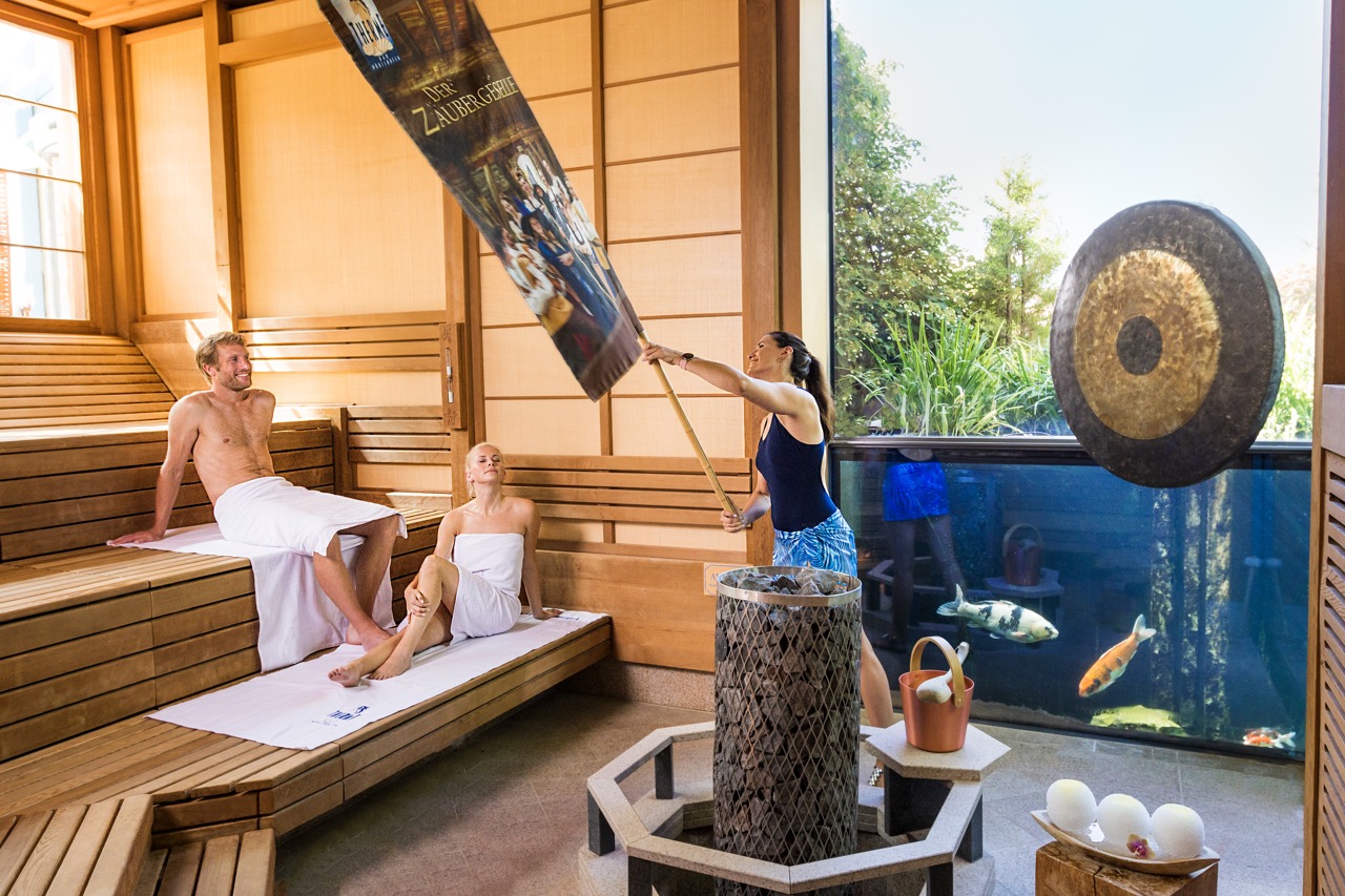 Saunaritual in der THERME Bad Wörishofen